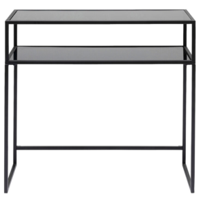 Steel and Glass Console