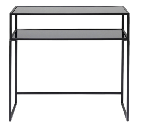 Steel and Glass Console